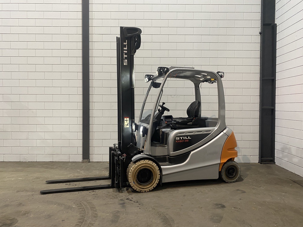 Used forklift