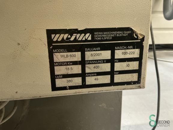Weima WLB 600 REC11.118 12 18896