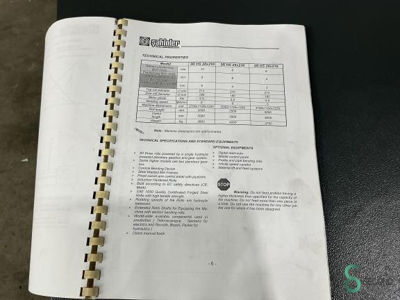 Sahinler H3R-HS-30-210, 3100x6mm MET10.085 13 17541