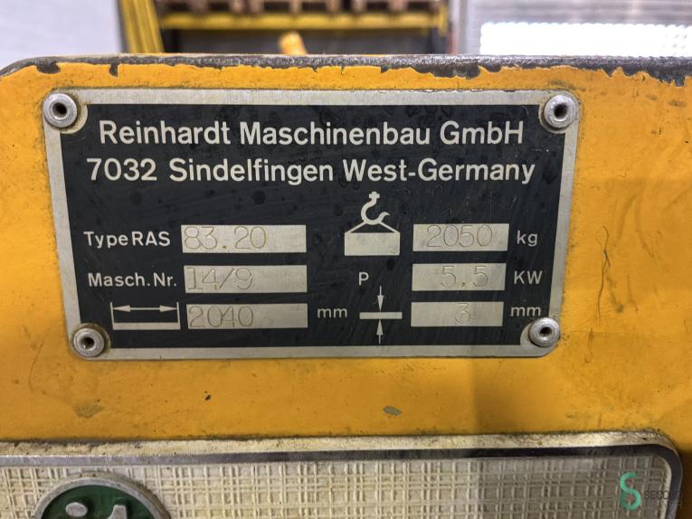 RAS 83.20, 2040x3mm MET10.722 43 18325