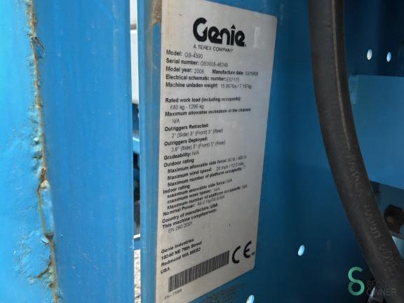 Genie GS 4390 BOU11.774 8 19760