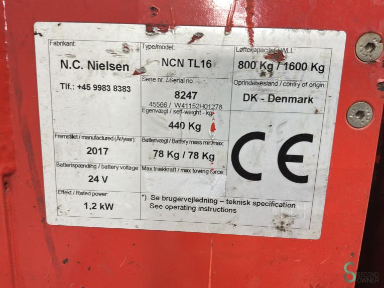 Linde TL16/1152 WKH11.982 36 20031