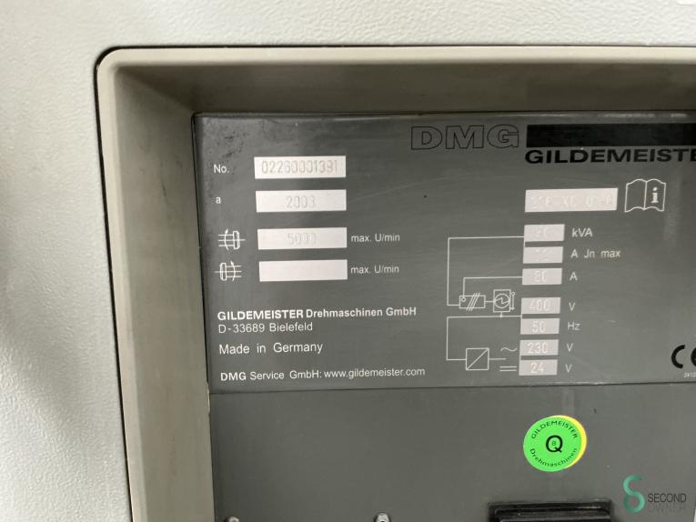 DMG Gildemeister CTX 420 linear MET11.442 58 19316