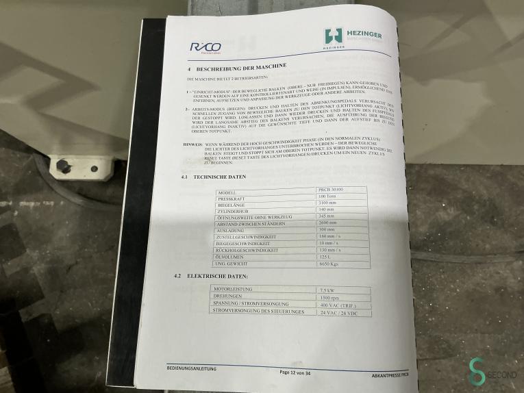 RICO PRCB.30100 MET10.048 57 17496