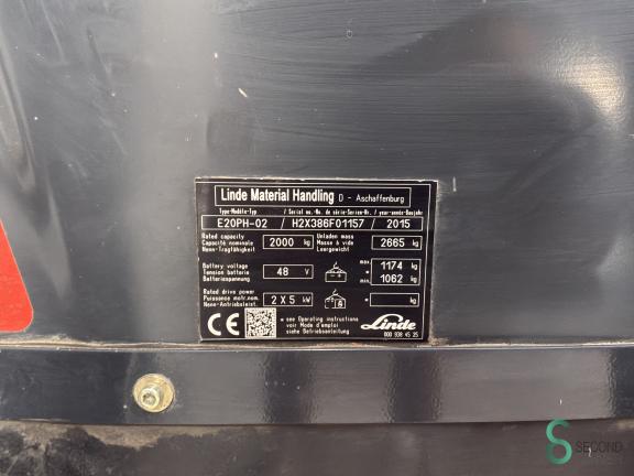 Linde E20PHL EVO WKH10.532 10 18097