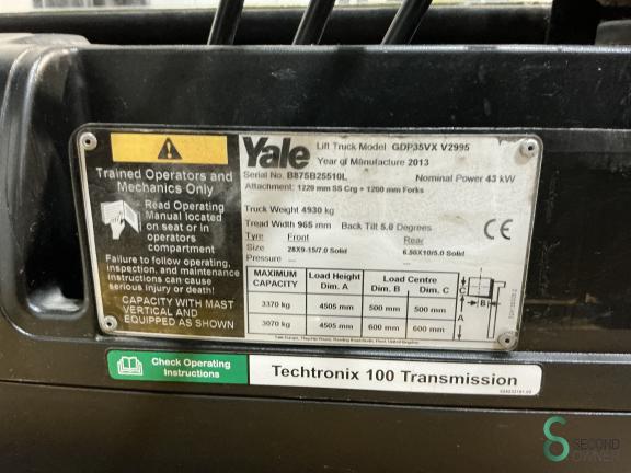 Yale GDP 35VX WKH9.373 12 16673