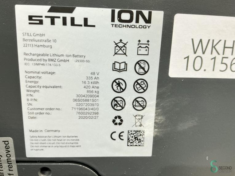 Still Li-Ion Battery WKH10.156 15 17635