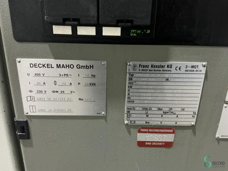 Deckel MAHO DMC 70V MET10.059 55 17509