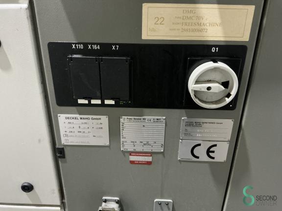 Deckel MAHO DMC 70V MET10.059 24 17509