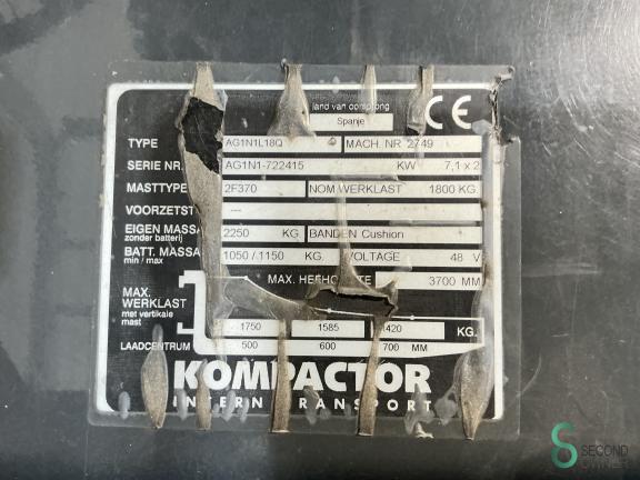 Nissan 1 N 1 L 18 Q WKH9.423 11 16760