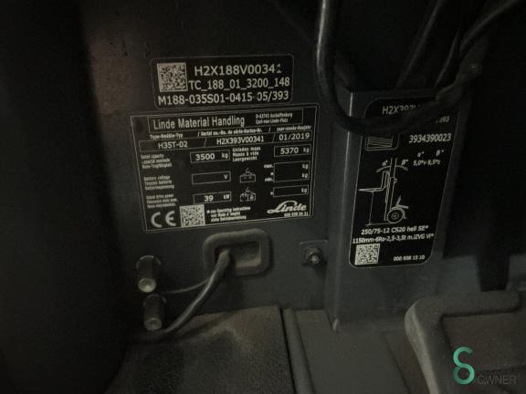 Linde H35T WKH9.792 11 17206