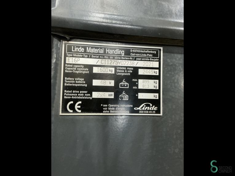 Linde E16P WKH9.435 57 16752