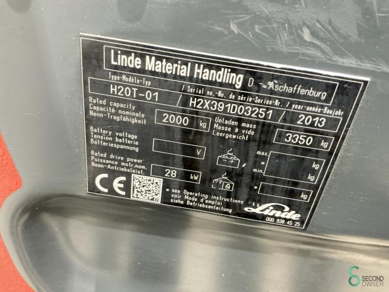 Linde H20T WKH.3397 51 3051
