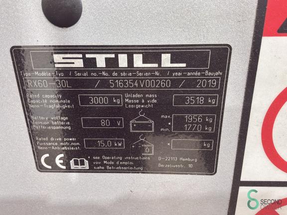Still RX60-30L WKH10.035 9 17480