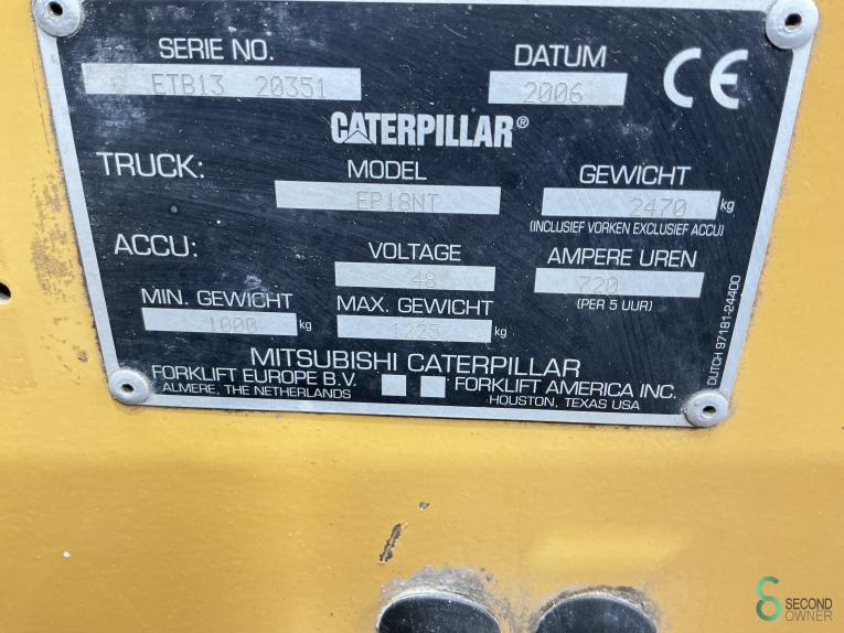 Caterpillar EP18ACNT WKH10.778 52 18399