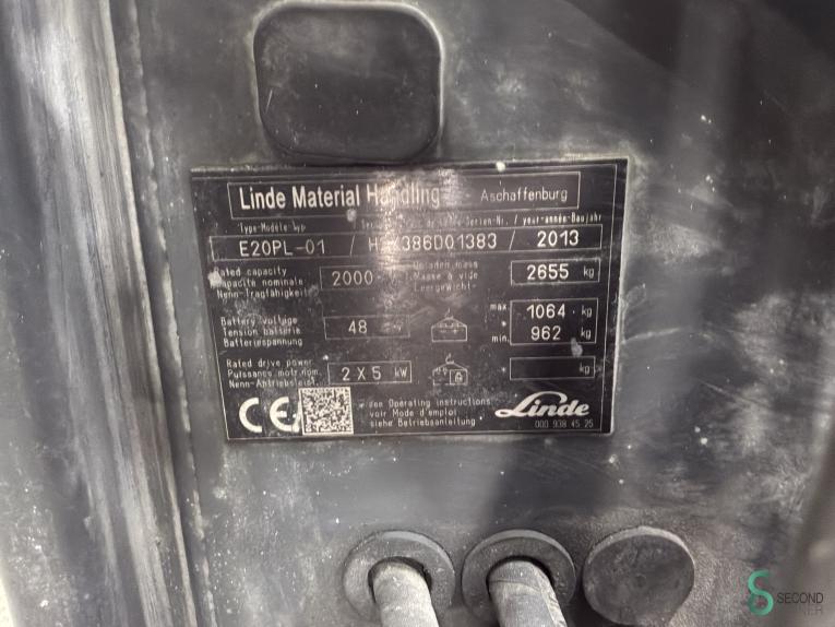 Linde E20PL WKH11.389 50 19241