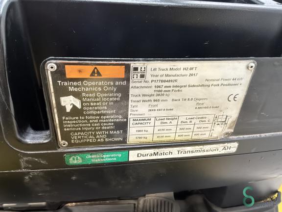 Hyster H2.0DT WKH.4003 8 3225