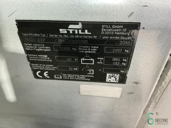 Still RX20-20PL WKH10.624 8 18210