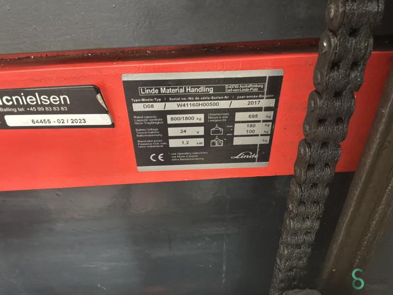 Linde D08 WKH11.923 44 19966