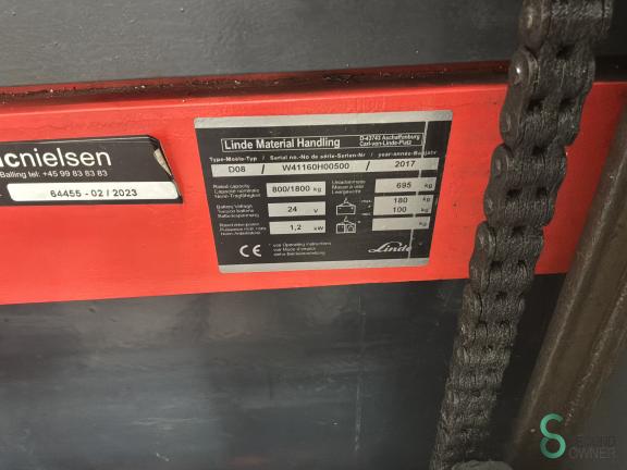 Linde D08 WKH11.923 10 19966