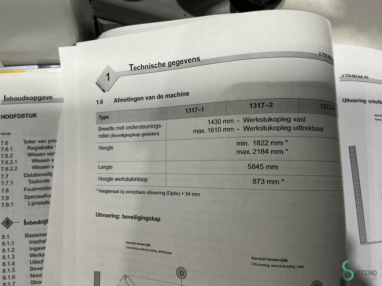 Holz-her Sprint 1317 HOU9.333 116 16634