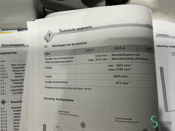 Holz-her Sprint 1317 HOU9.333 24 16634