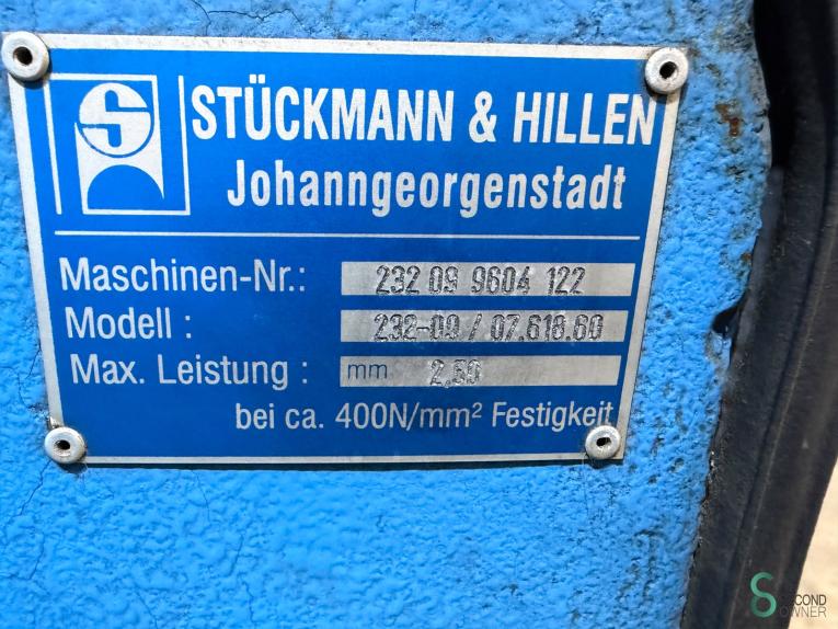 Stückmann & Hillen 232-09, 2550x2,5mm MET12.245 51 20380