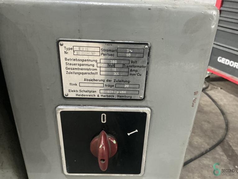 VDF Heidenreich & Harbeck, E3 H, 600x4000mm MET10.771 39 18393