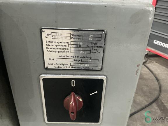 VDF Heidenreich & Harbeck, E3 H, 600x4000mm MET10.771 13 18393