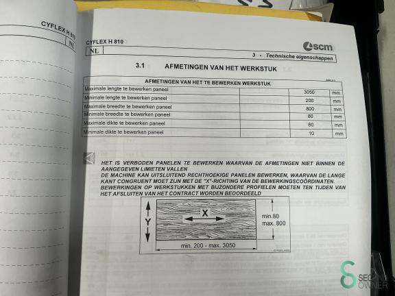 SCM Cyflex H800 HOU7.927 7 14689