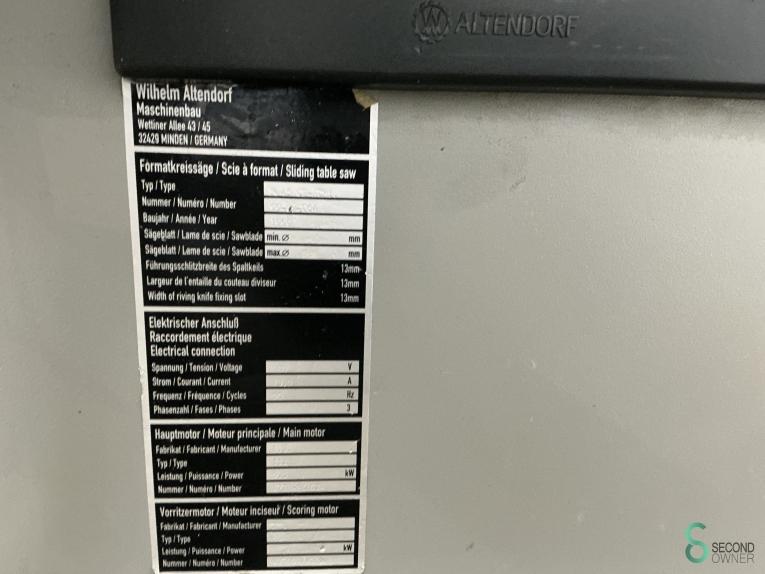 Altendorf F45 HOU10.008 84 17450