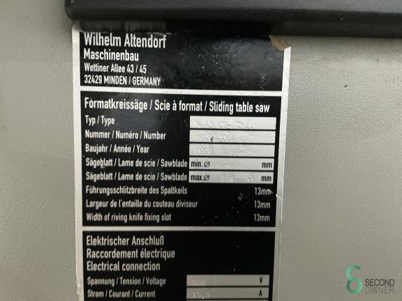 Altendorf F45 HOU10.008 29 17450