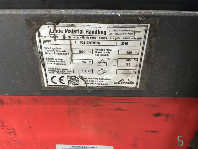 Linde L10 WKH11.252 41 19068