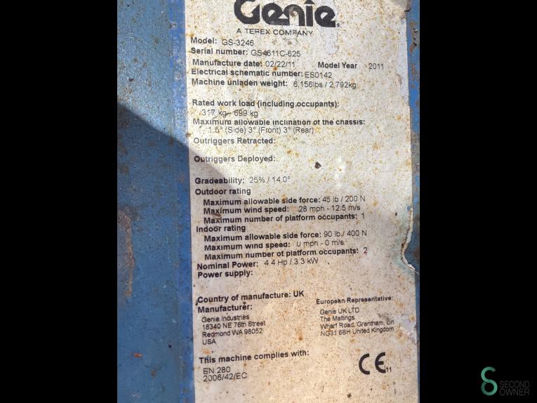 Genie GS-3246 BOU12.397 42 20563