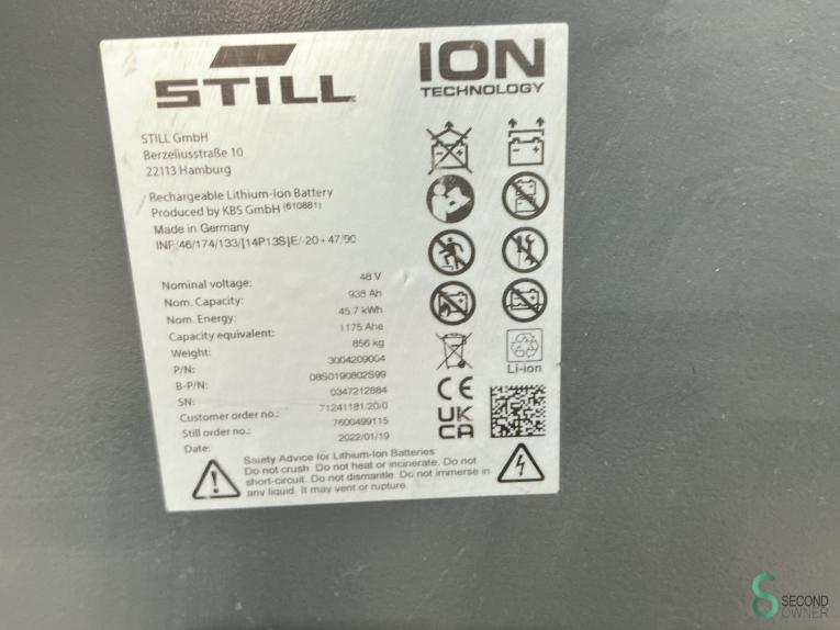 Still Li-Ion Battery WKH10.136 13 17612