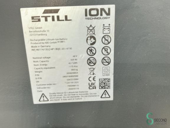 Still Li-Ion Battery WKH10.136 3 17612