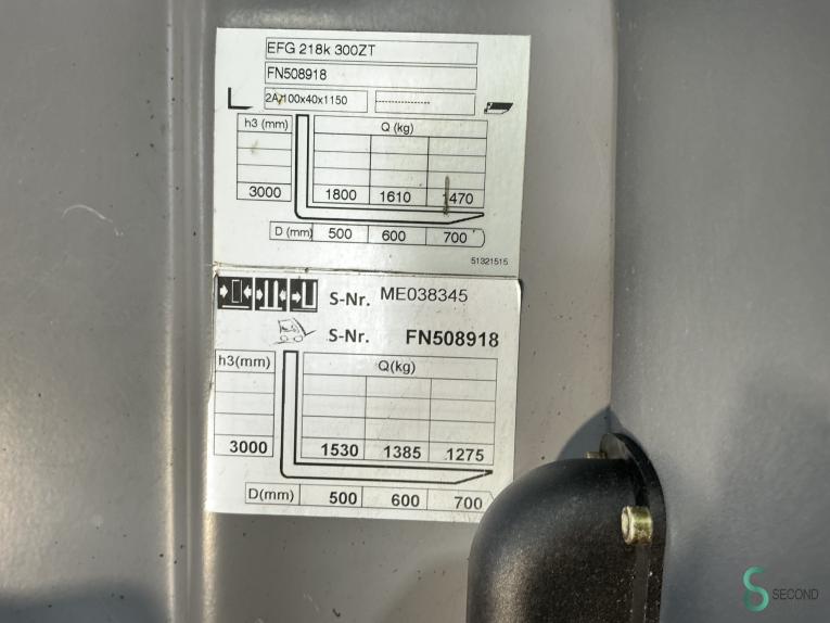 Jungheinrich EFG 218 WKH10.088 54 17543