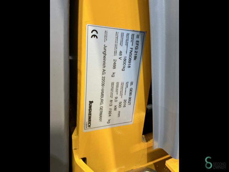 Jungheinrich EFG 218 WKH10.088 47 17543