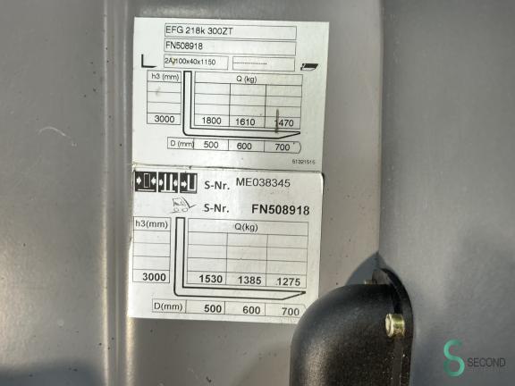 Jungheinrich EFG 218 WKH10.088 16 17543