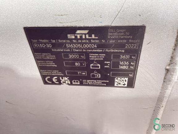 Still RX60-30 WKH10.653 8 18244