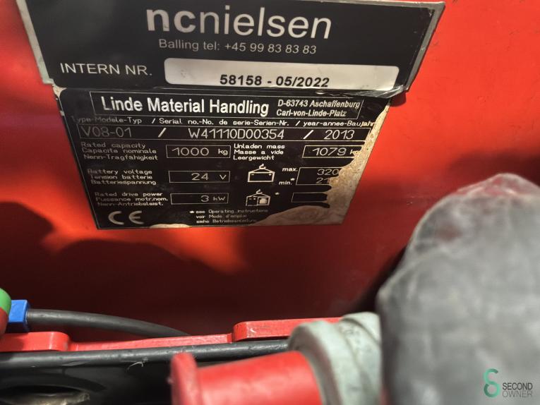 Linde V08-01 (1110) WKH11.948 32 19995