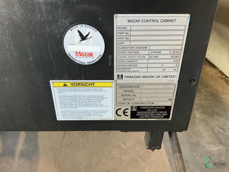 Mazak VTC-200C-II MET10.750 44 18362