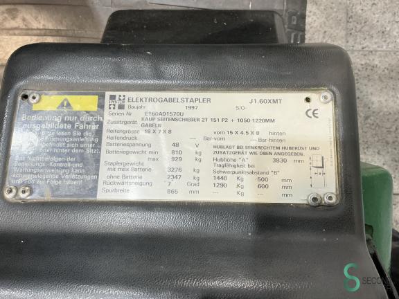 Hyster J 1.60 XMT WKH10.021 9 17467