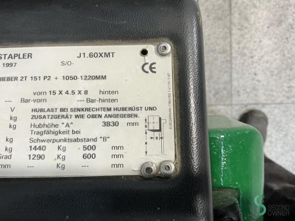 Hyster J 1.60 XMT WKH10.021 15 17467