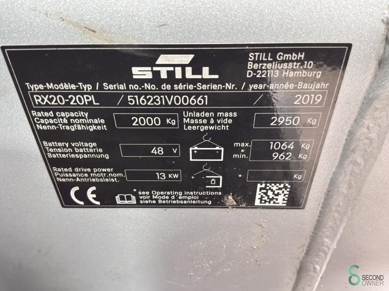 Still RX20-20PL WKH10.625 59 18213