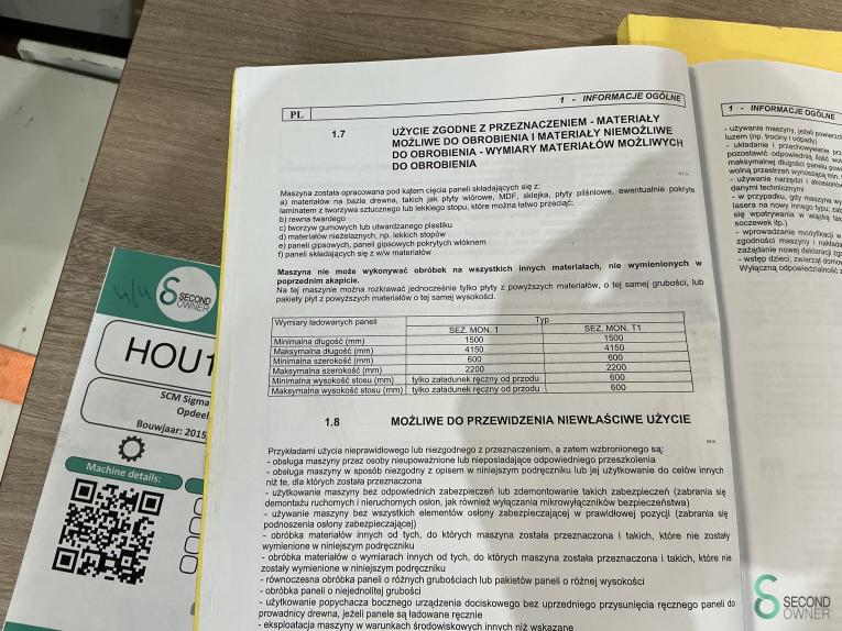 SCM Sigma Prima 67 HOU11.212 221 19020