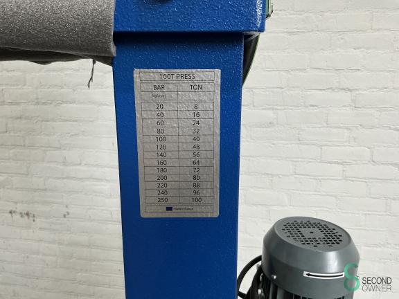 PROFI PRESS 100T M/H-M/C-2, Workshop-press MET12.372 8 20529