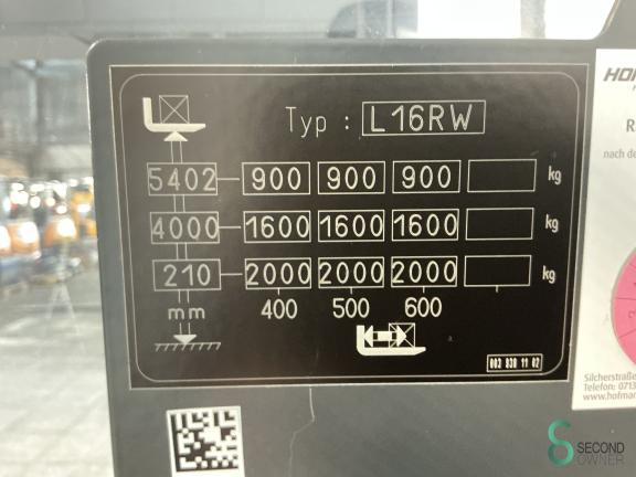 Linde L16RW (1170) WKH9.974 16 17653