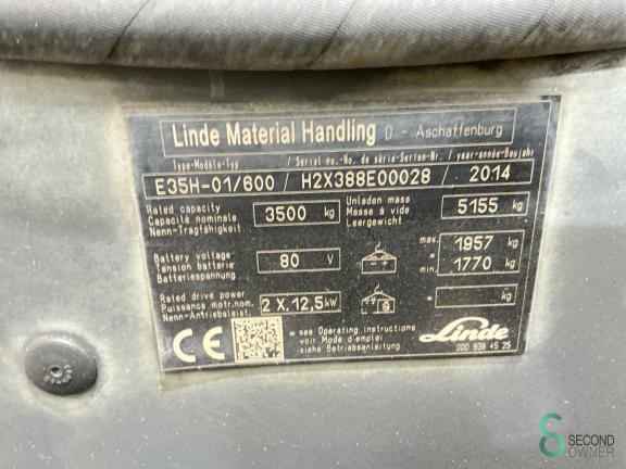 Linde E35/600H WKH9.055 10 16324
