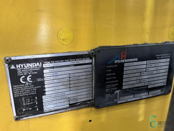 Hyundai 25BH 9 WKH11.835 10 19838